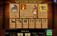 Eye of Horus Gewinne